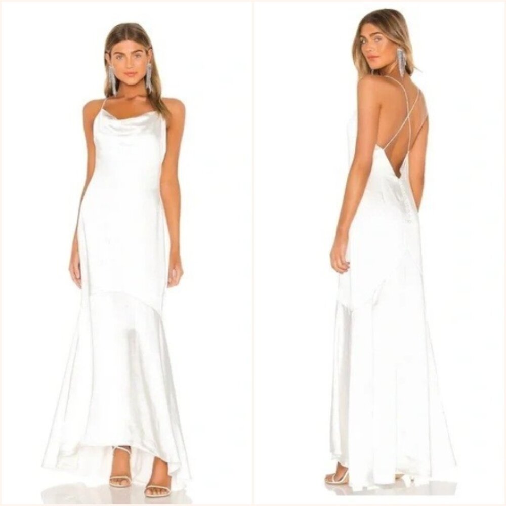 Elliatt White Maxi Dress